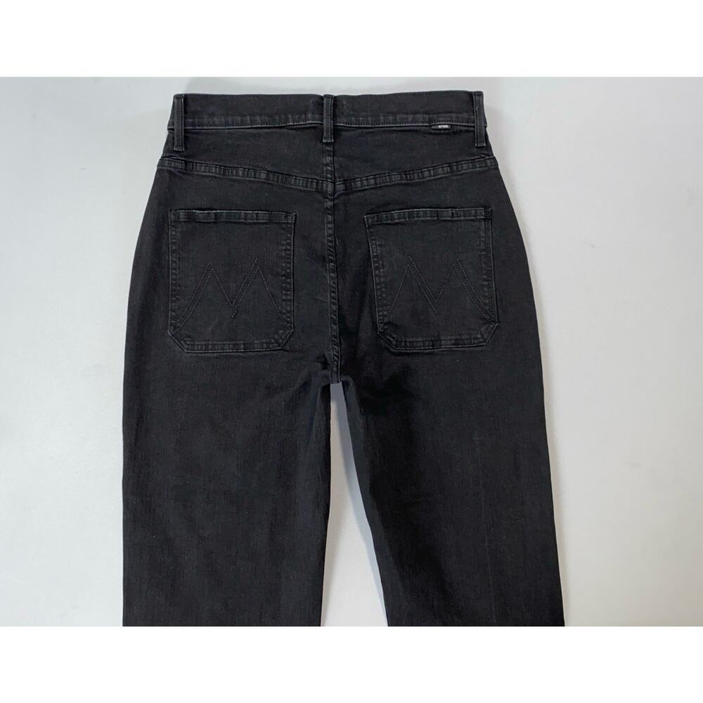 Mother The Wrapper Patch Springy Ankle Jogger Jeans in Not Guilty. Women's 30. - Picture 8 of 9